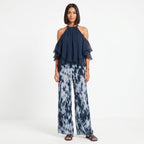 Francisca - Haltertop con slip flydende, stabile e confortevole