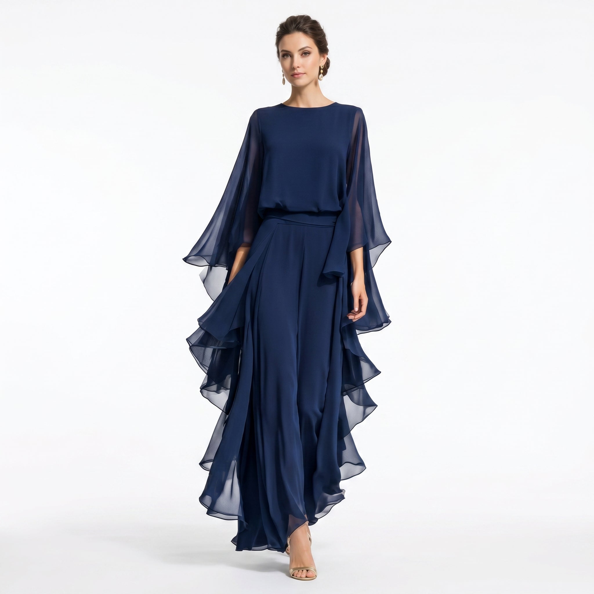 Inês - Festkostume con cappello elegante