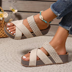 Donatella | Sandalo Eleganza Intrecciata