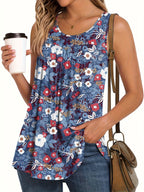 Laluna® | Stijlvolle Hemd met Bloemenprint