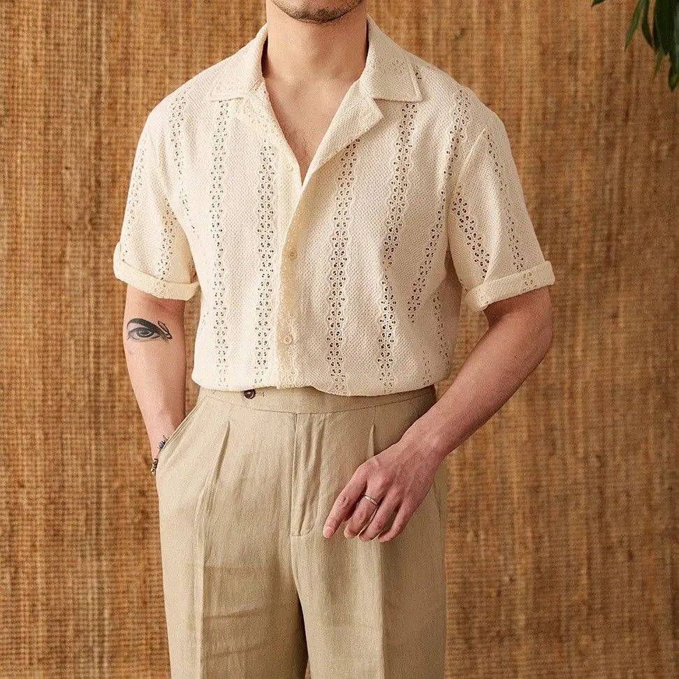 Camicia con bottoni Fermo