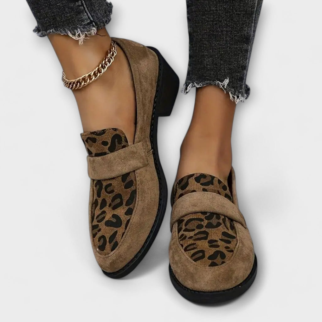 Karla - Elegante Dameschoenen met Luipaardprint