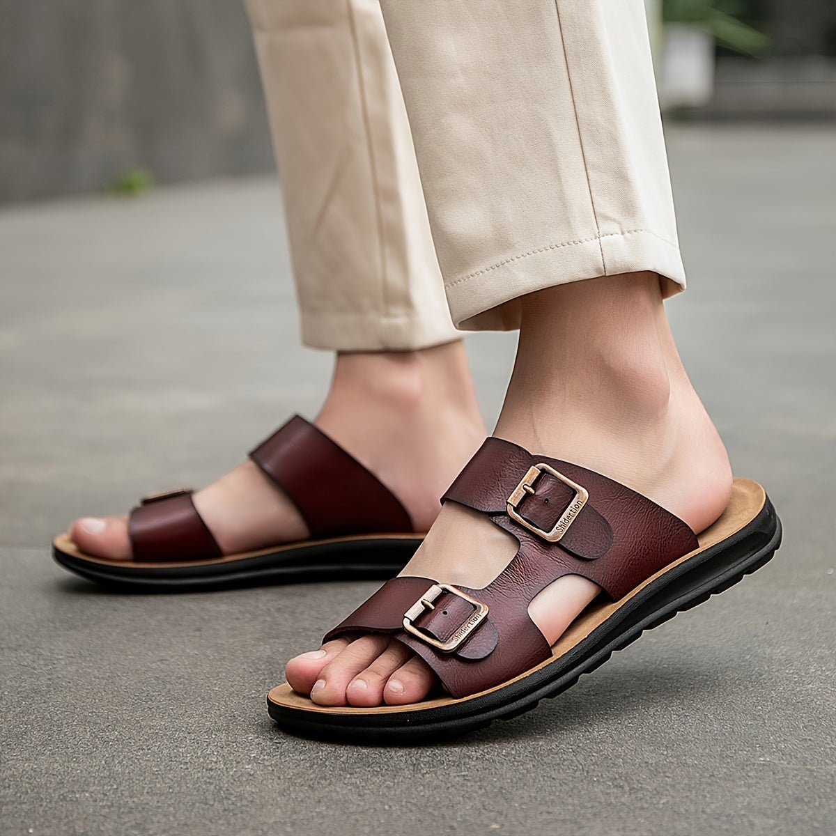 Gabriel Verstelbare ortopedico Heren Sandalen