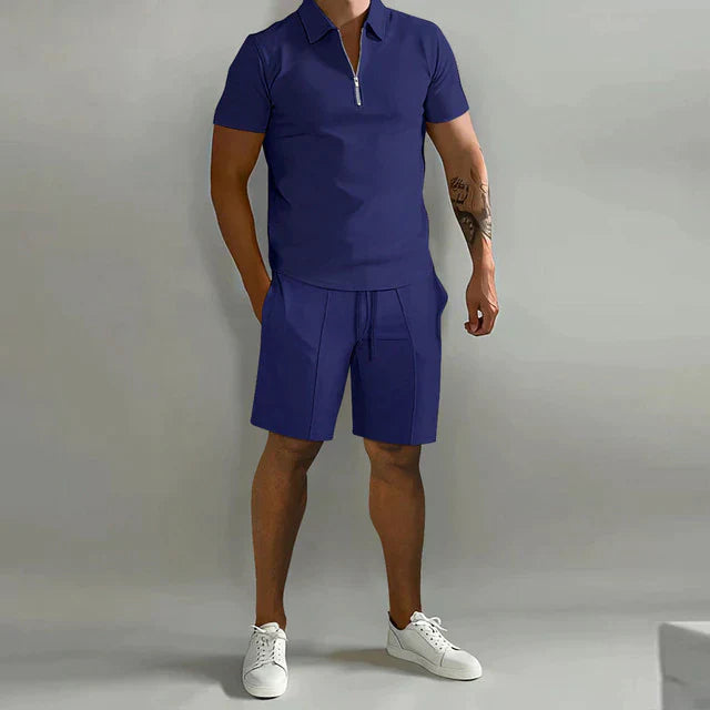 Giel | Polo in breve zomerset voor heren