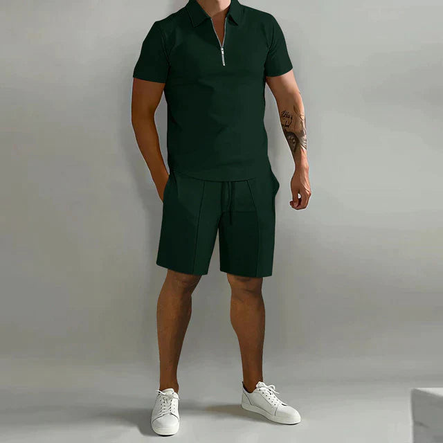 Giel | Polo in breve zomerset voor heren