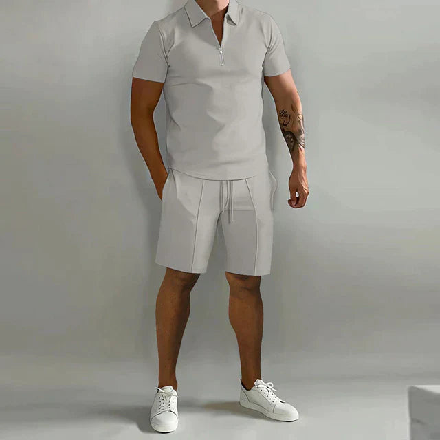 Giel | Polo in breve zomerset voor heren