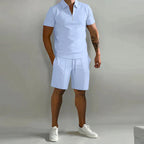 Giel | Polo in breve zomerset voor heren
