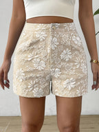Elena™ | Pantaloncini da donna jacquard