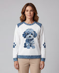 Il look casual ha incontrato il denim patchwork