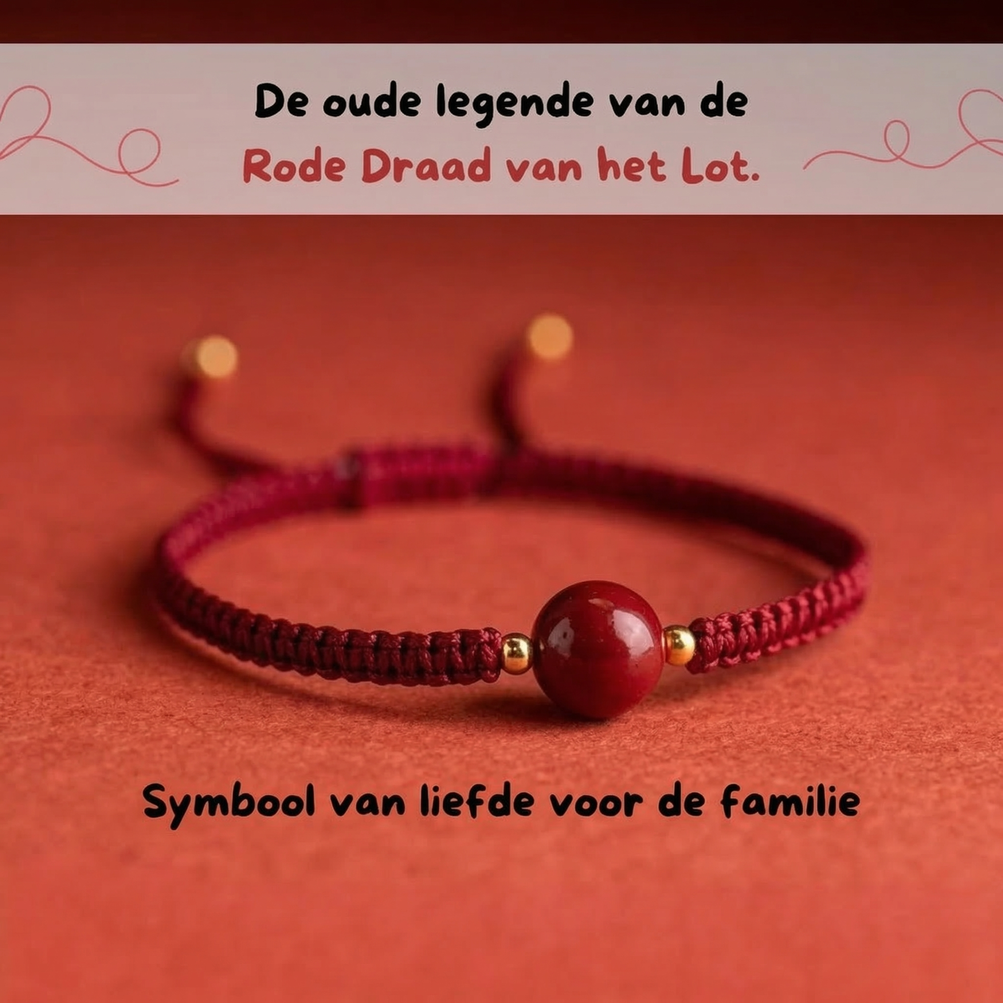 Armband - Rode Draad van Het Lot