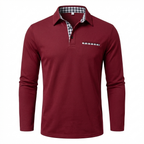 Laluna® | Poloshirt met lange mouwen