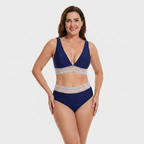 Iris - Set bikini Hoge Taille 1+1 gratis