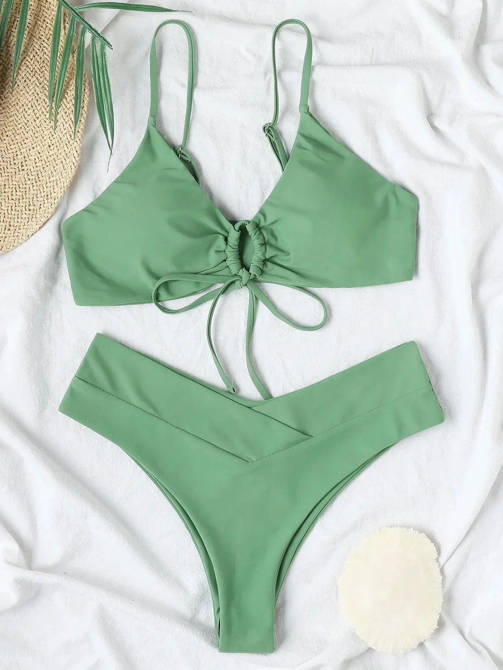 Set bikini a vita alta