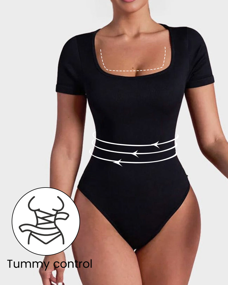 LALUNA® |  BODY BASIC CON SCOLLO QUADRATO