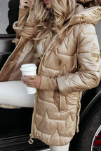 Stijlvolle winterjas met capuchon en padding