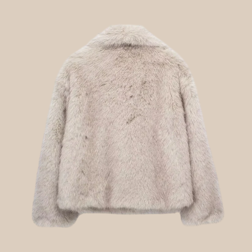 Laluna® | Cappotto in pelliccia sintetica