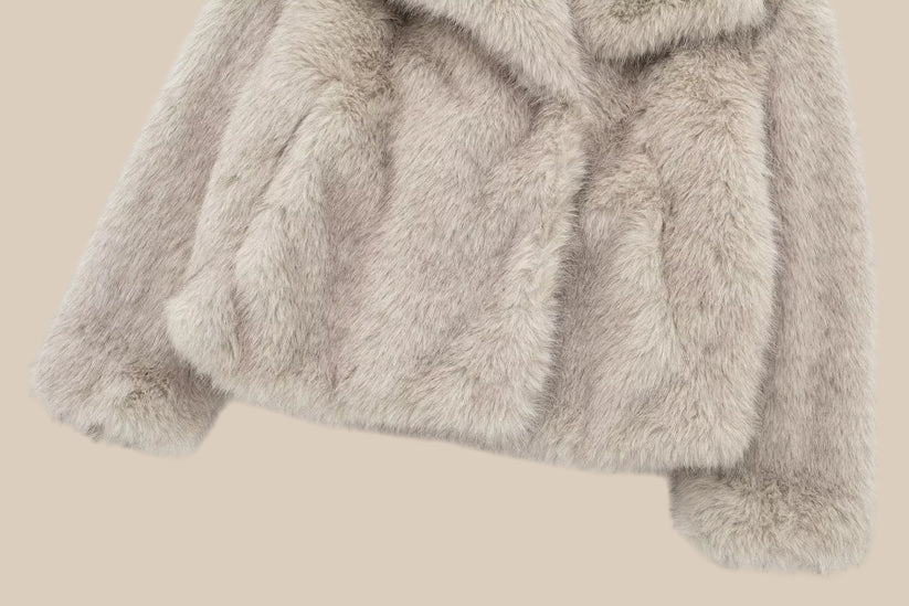 Laluna® | Cappotto in pelliccia sintetica