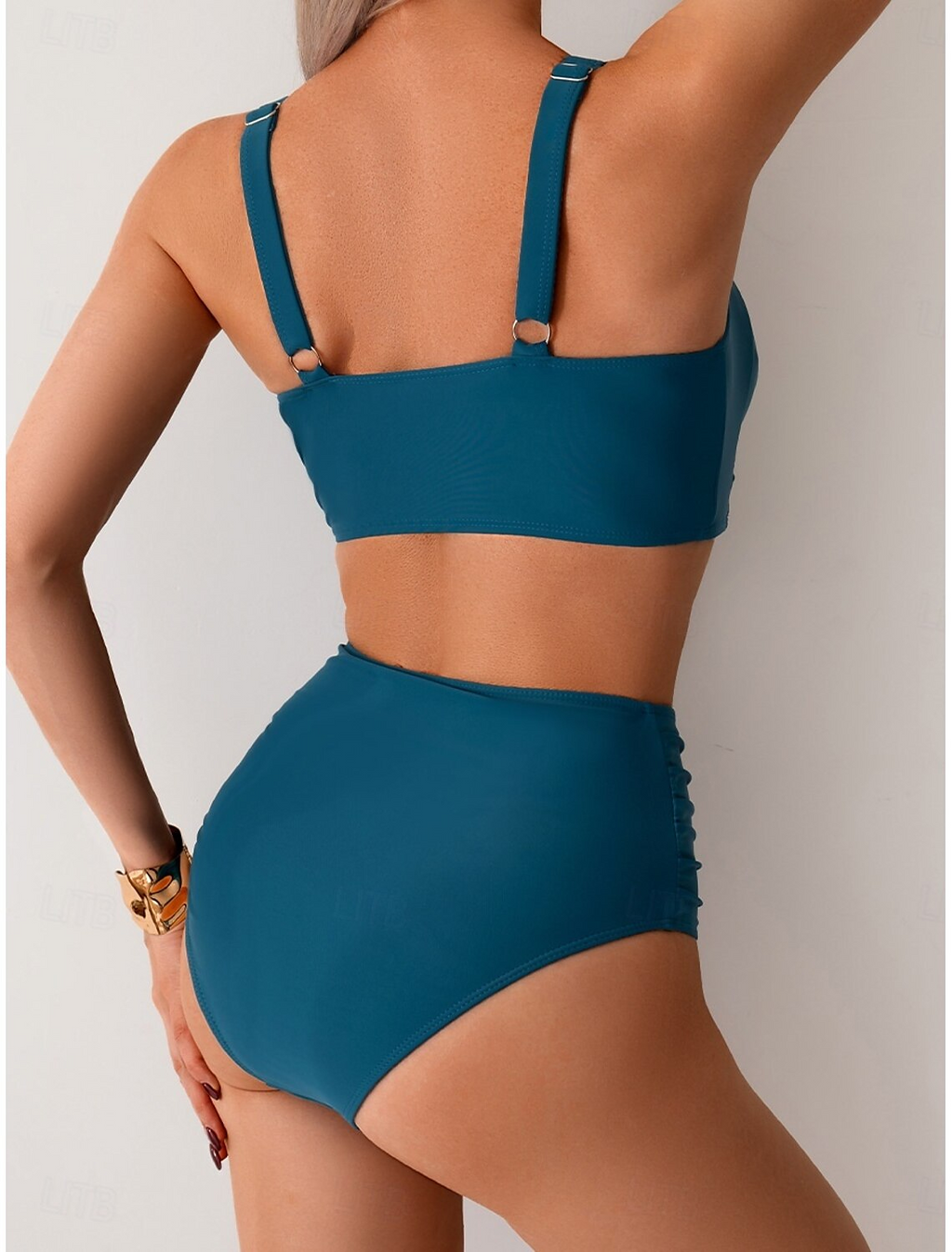 Maya - Bikini in tessuto plissèret