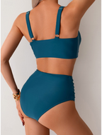 Maya - Bikini in tessuto plissèret