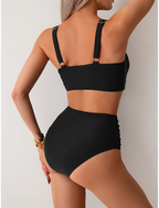 Fatima - Bikini in tessuto plissèret