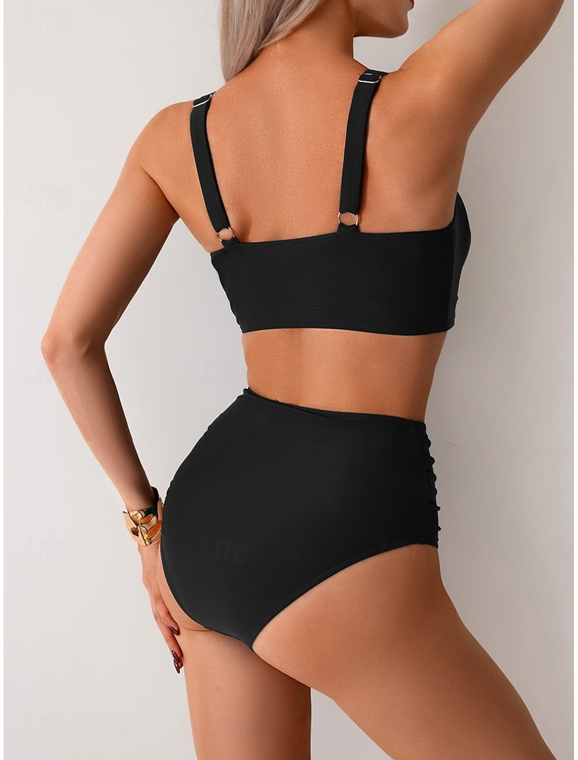 Fatima - Bikini in tessuto plissèret
