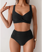 Fatima - Bikini in tessuto plissèret