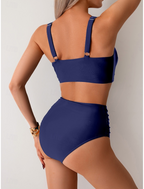 Maya - Bikini in tessuto plissèret
