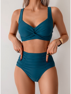 Maya - Bikini in tessuto plissèret