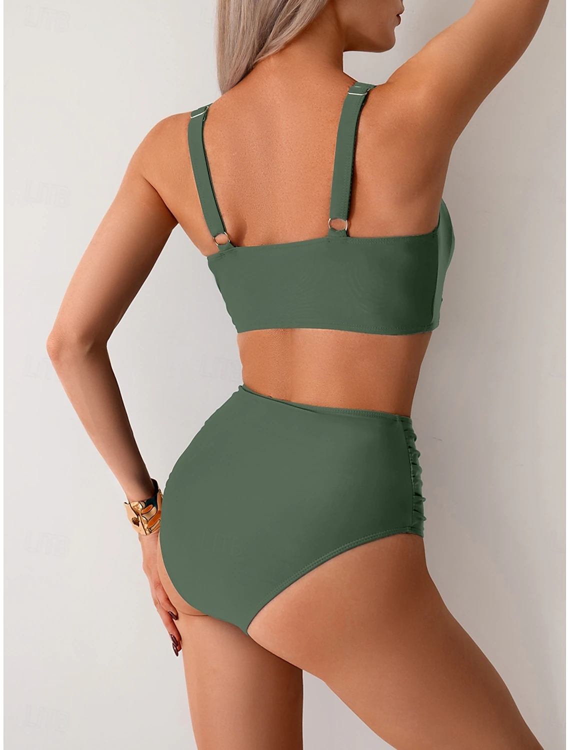 Fatima - Bikini in tessuto plissèret