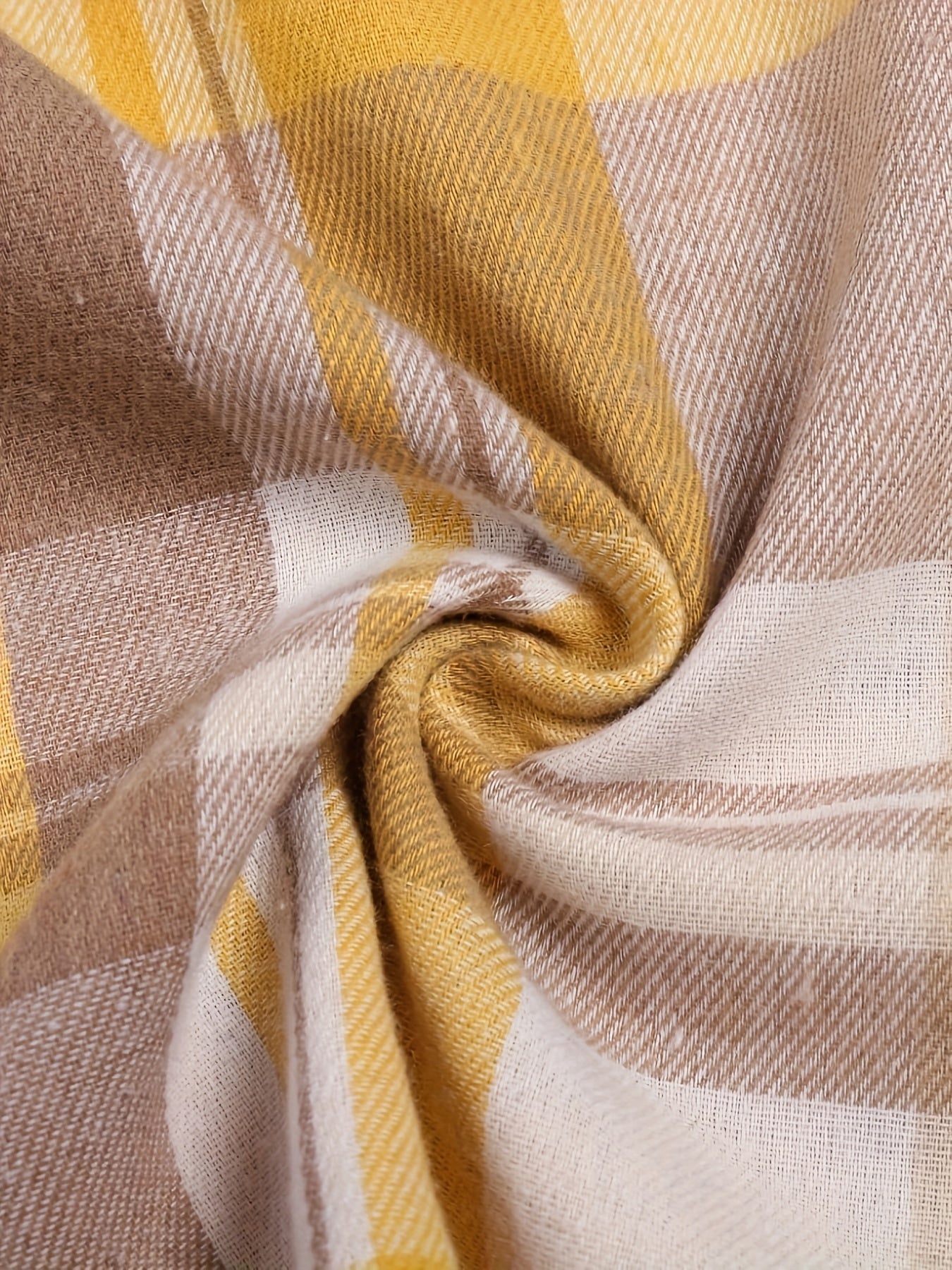 Jolanda | Elegante camicetta Geruite Zomer con Lange Mouwen