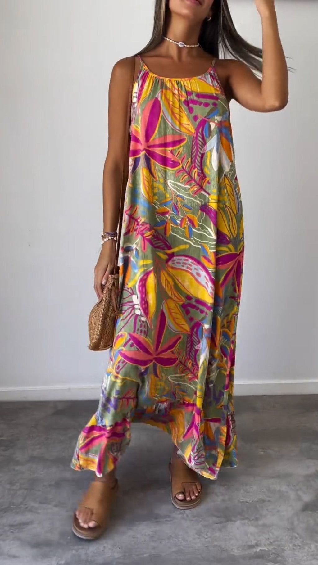 Laluna® | Comfortabele Bloemenjurk