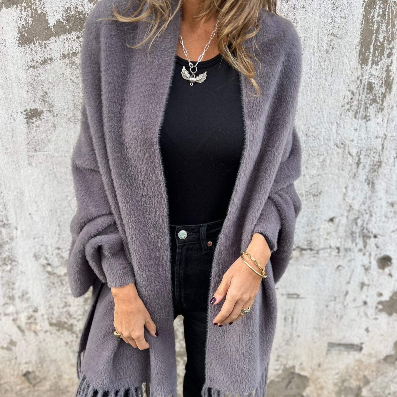 Laluna® | Comodo cardigan invernale