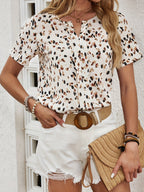 Léa™ | Klassieke Zomerblouse ha incontrato Unieke Print