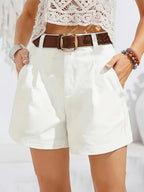 Léonie™ | Zomershort a vita alta leggero