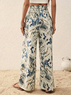 Léonie™ | Luchtige Dames Zomerbroek ha incontrato Unieke Bloemenprint