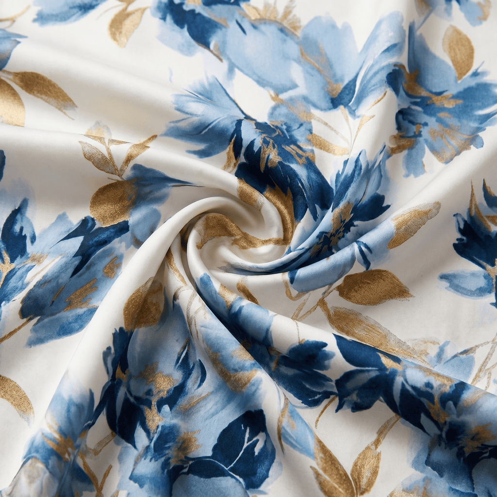 Lisa™ | Midi-jurk moderno con motivo floreale