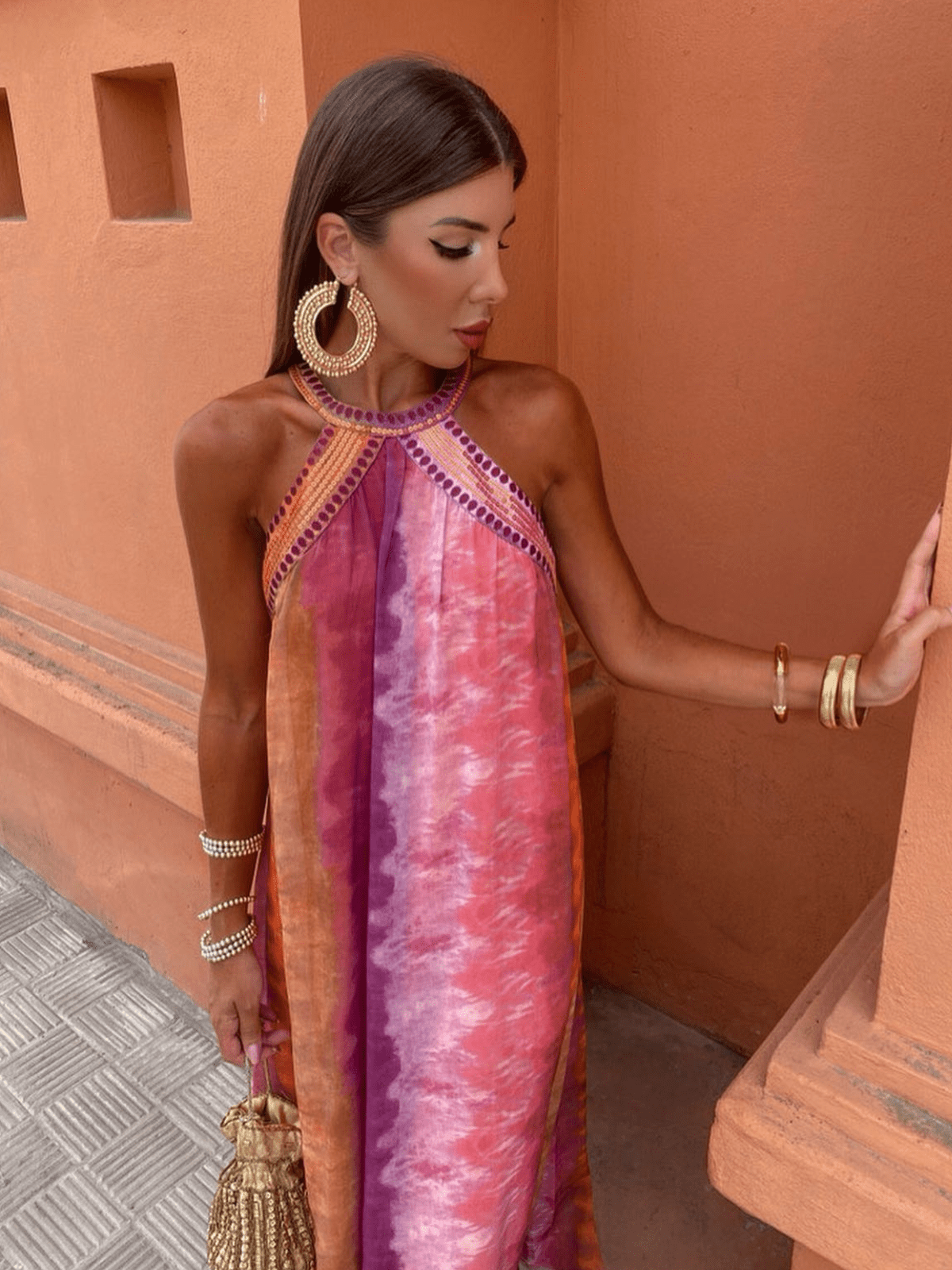 Luciana™ | Zomerjurk ha incontrato l'effetto ombre