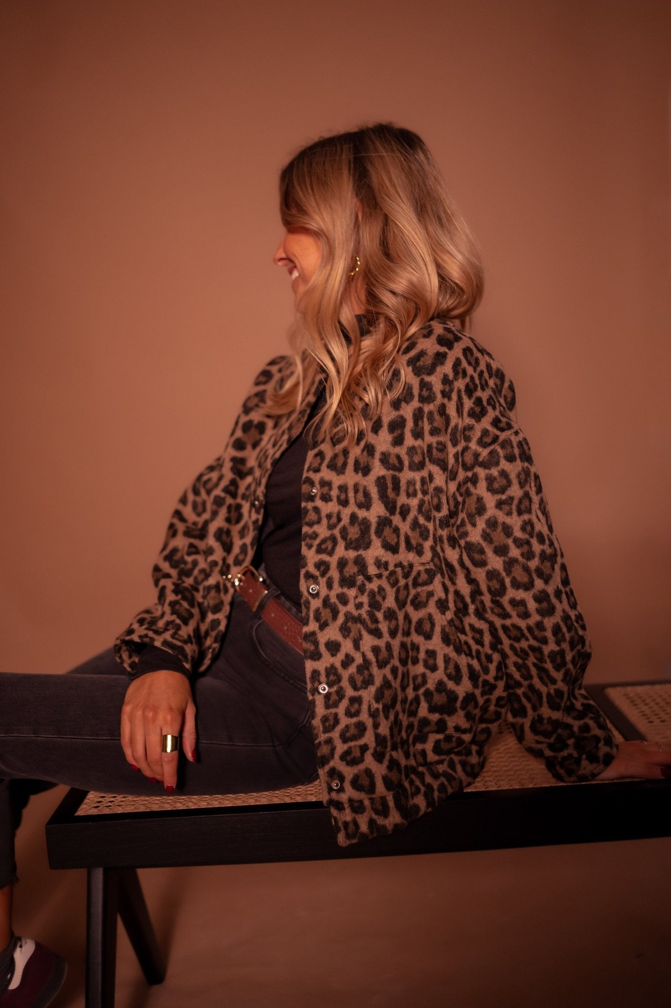 Laluna® | Trendy Jasje met Luipaardprint