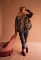 Laluna® | Trendy Jasje met Luipaardprint