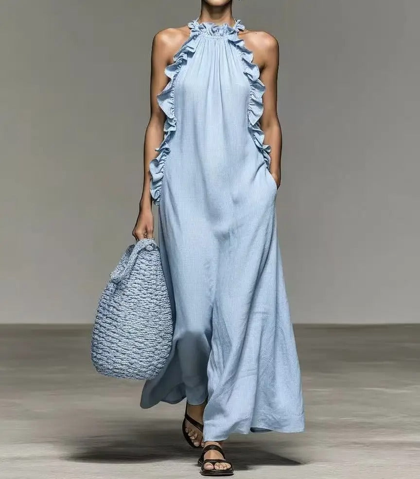 Perlina | Abito Eleganza Costiera Halter