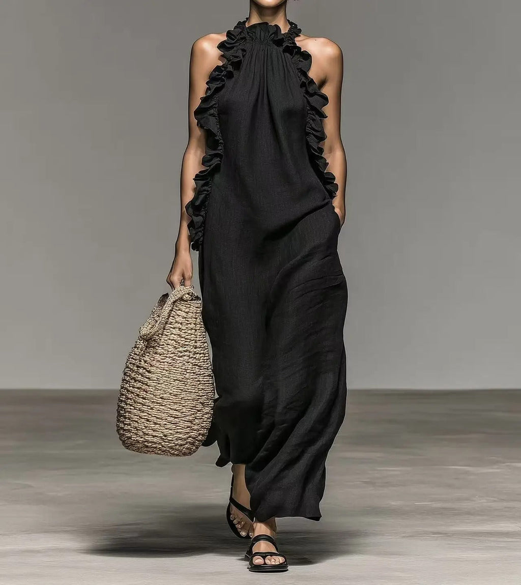 Perlina | Abito Eleganza Costiera Halter