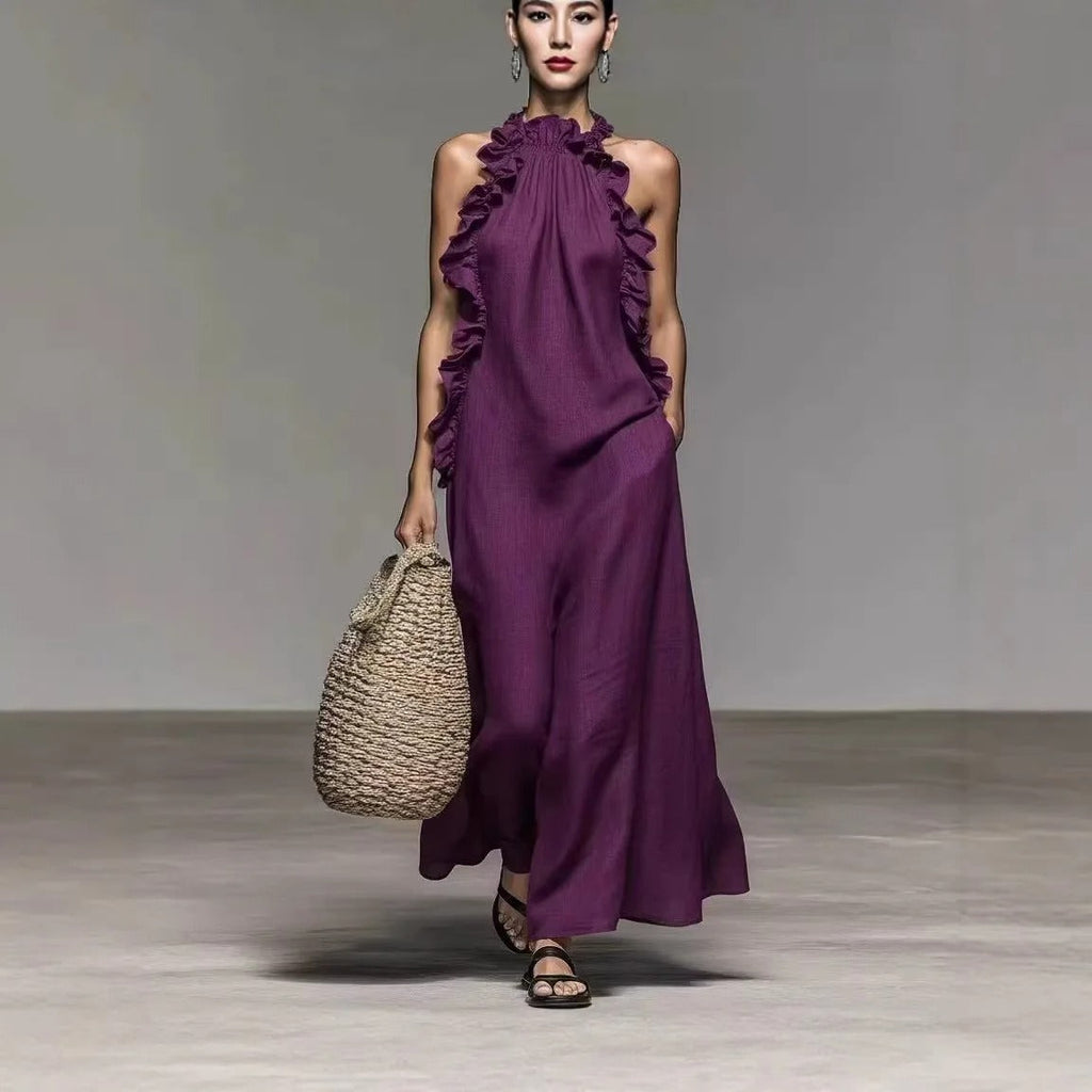 Perlina | Abito Eleganza Costiera Halter