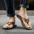 Marcel Klassieke Heren Pantofole con PU Zool