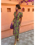 Melys | Elegante vestito gedrukte