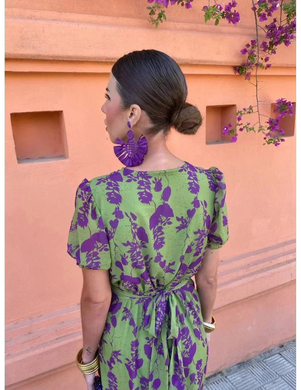 Melys | Elegante vestito gedrukte