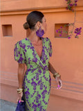 Melys | Elegante vestito gedrukte