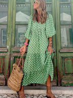 Merel™ - Maxi-jurk bohémien