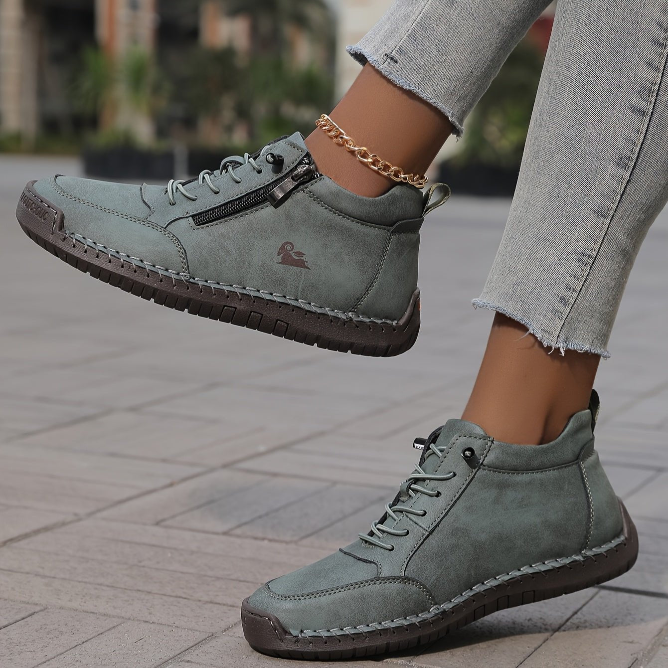 Olivia | Sneakers ortopediche da donna con Ritssluiting