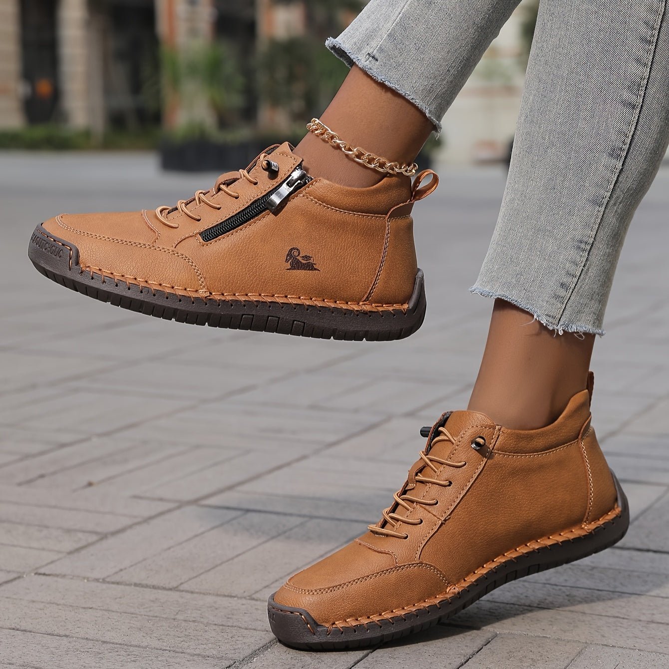 Olivia | Sneakers ortopediche da donna con Ritssluiting