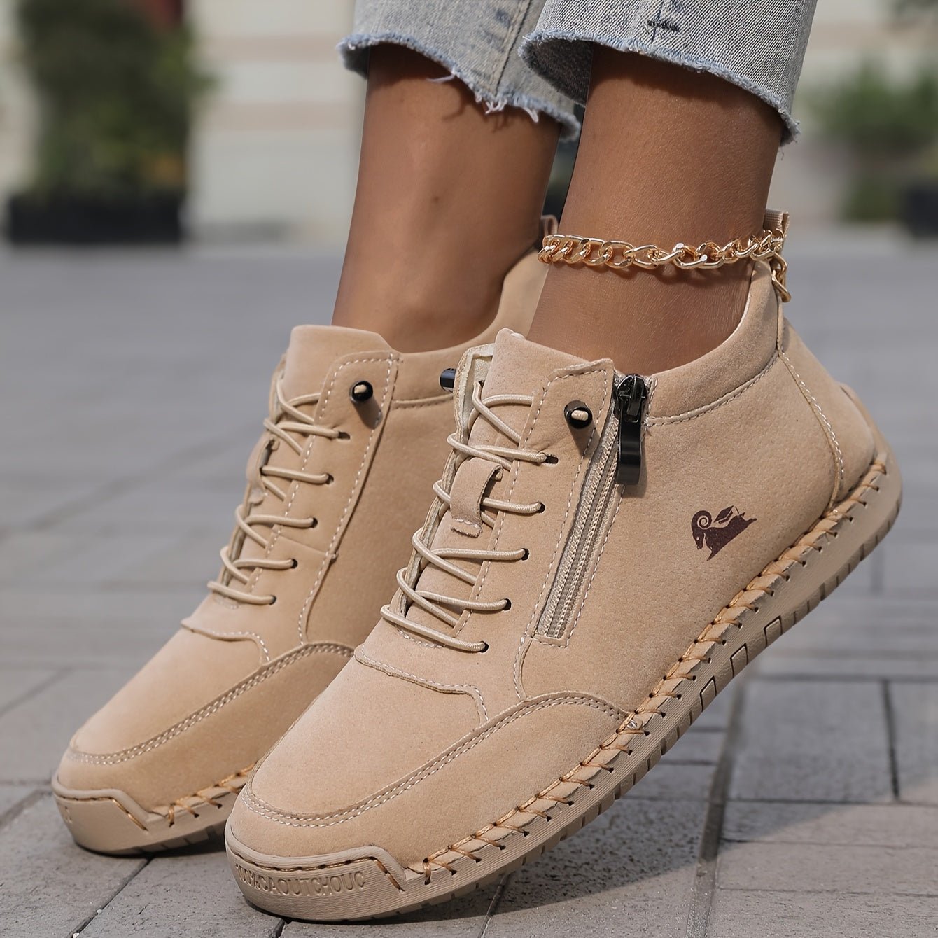 Olivia | Sneakers ortopediche da donna con Ritssluiting